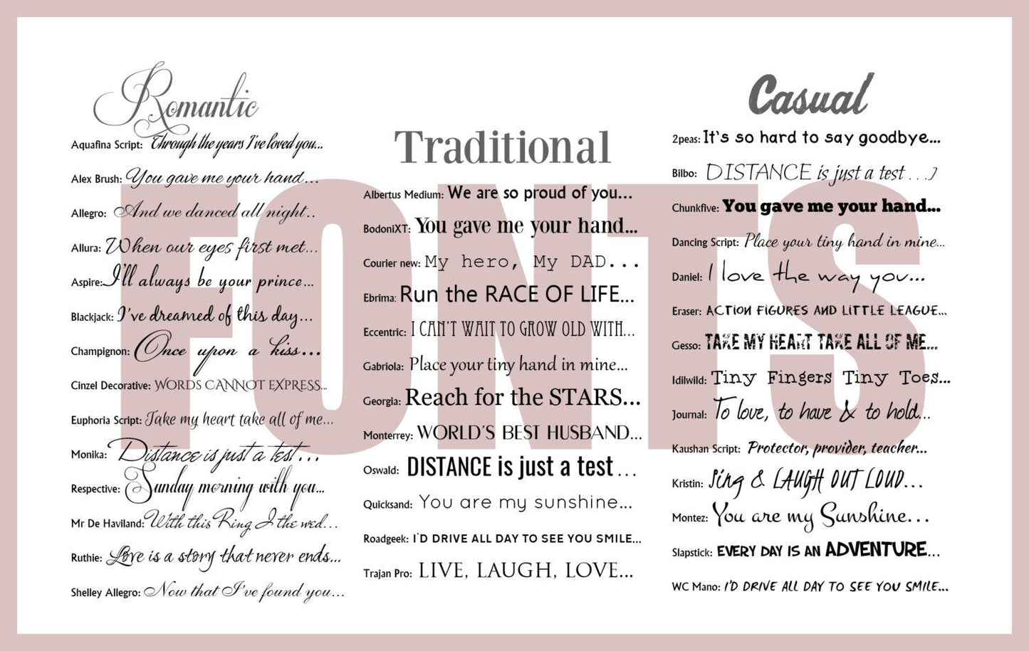 8x10 Words with Photos Canvas - Fine art and canvas personalized anniversary and inspirational gifts