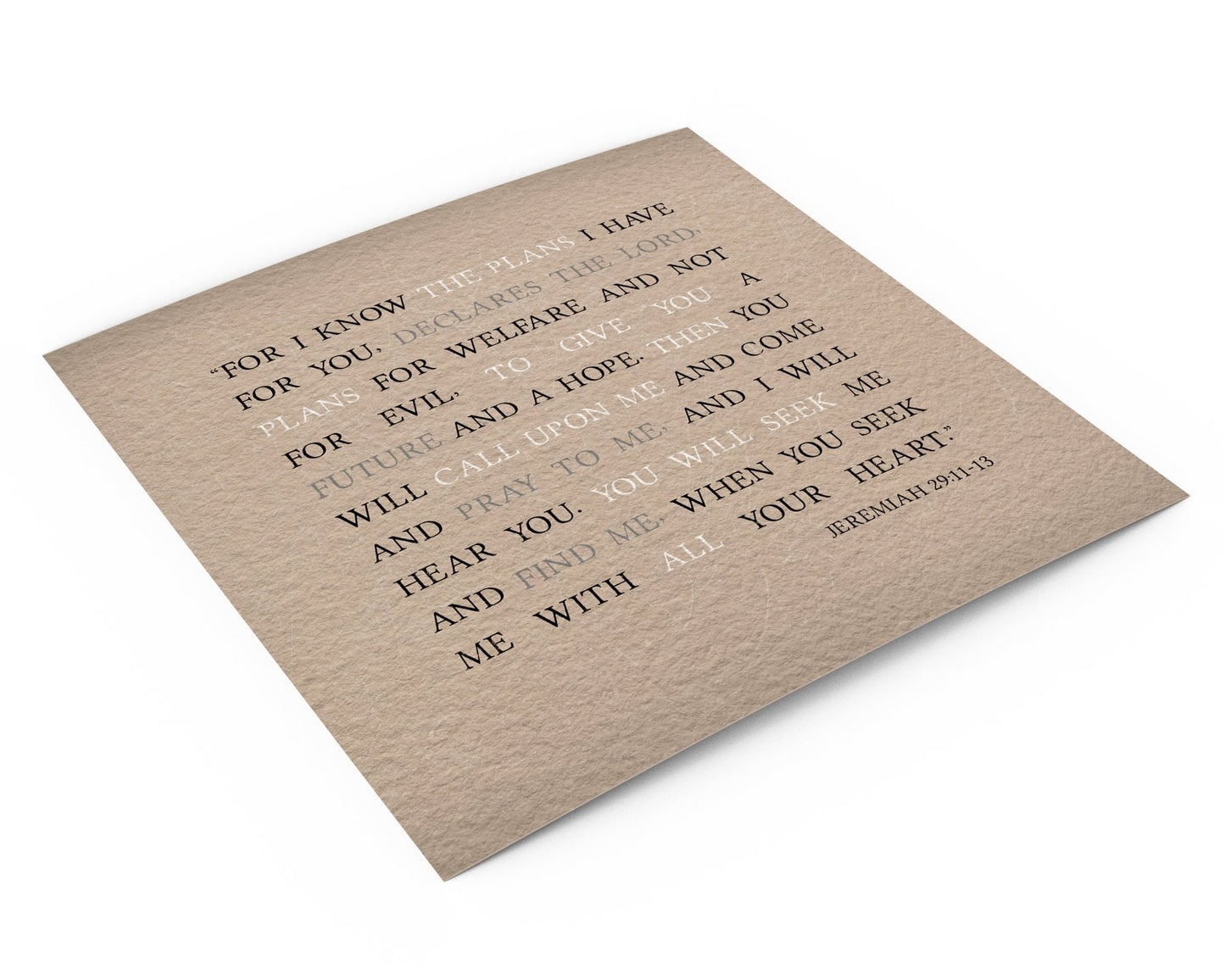 Jeremiah 29 11, I know the plans, scripture, customize, Scriptures on canvas, Framed, wall, gift, gifts, decor, Christmas, bible verse, art