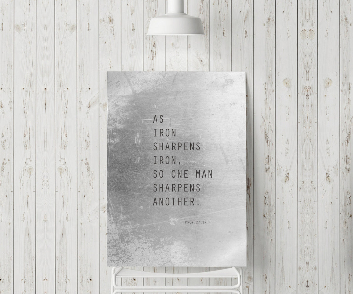 Proverbs 27:17, As Iron Sharpens Iron