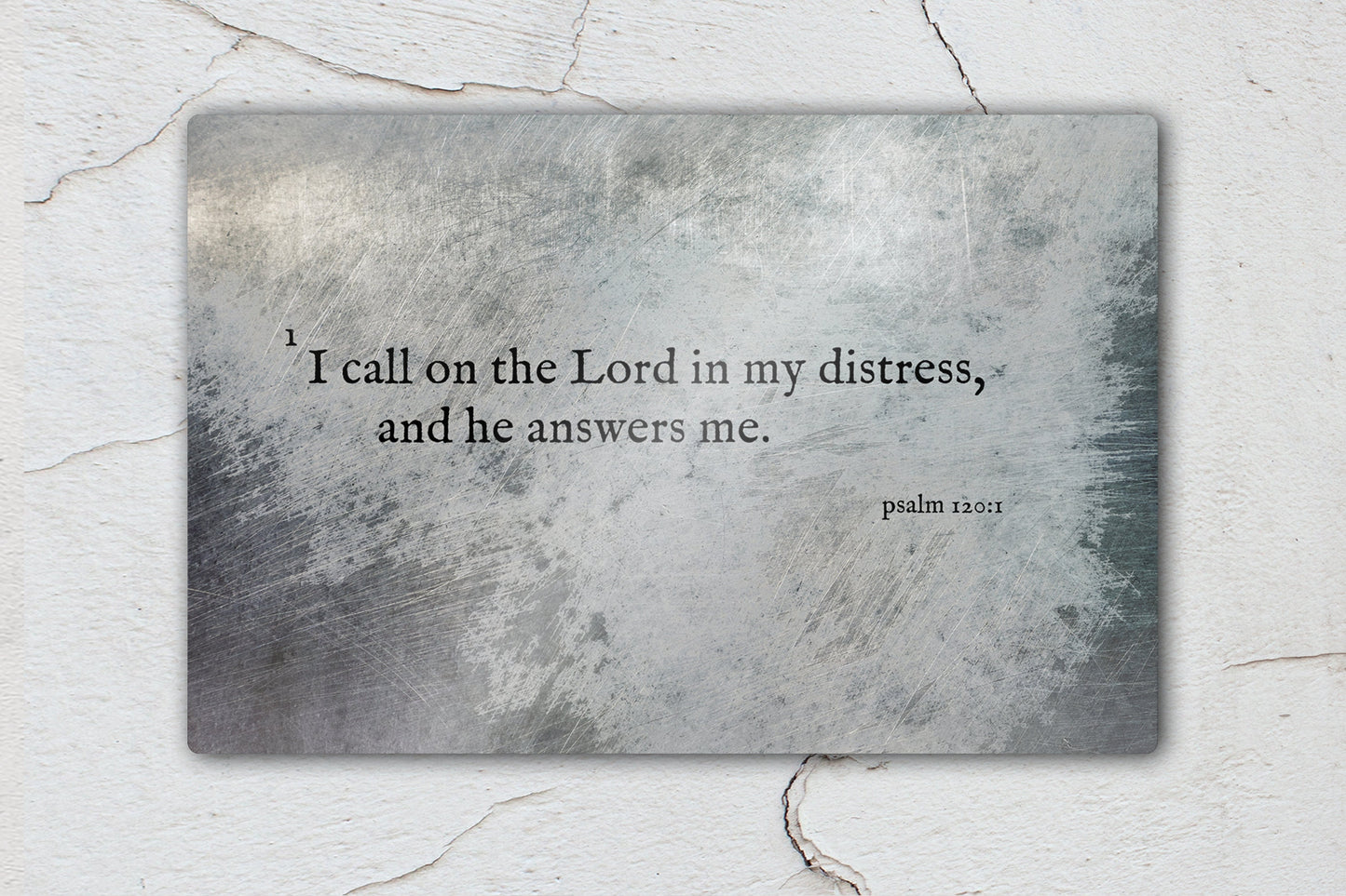 Psalm 120:1, Inspirational Scripture Art - HoneycombProverbs - Wall Decor - Christian Wall Art