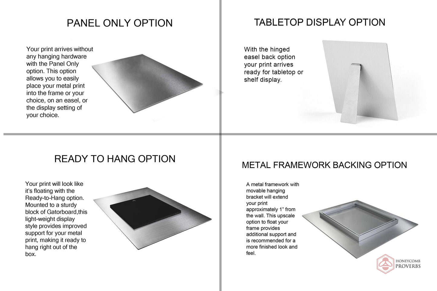 Farmhouse Wedding Photo Tin - HoneycombProverbs - Signs - Photo Plaques