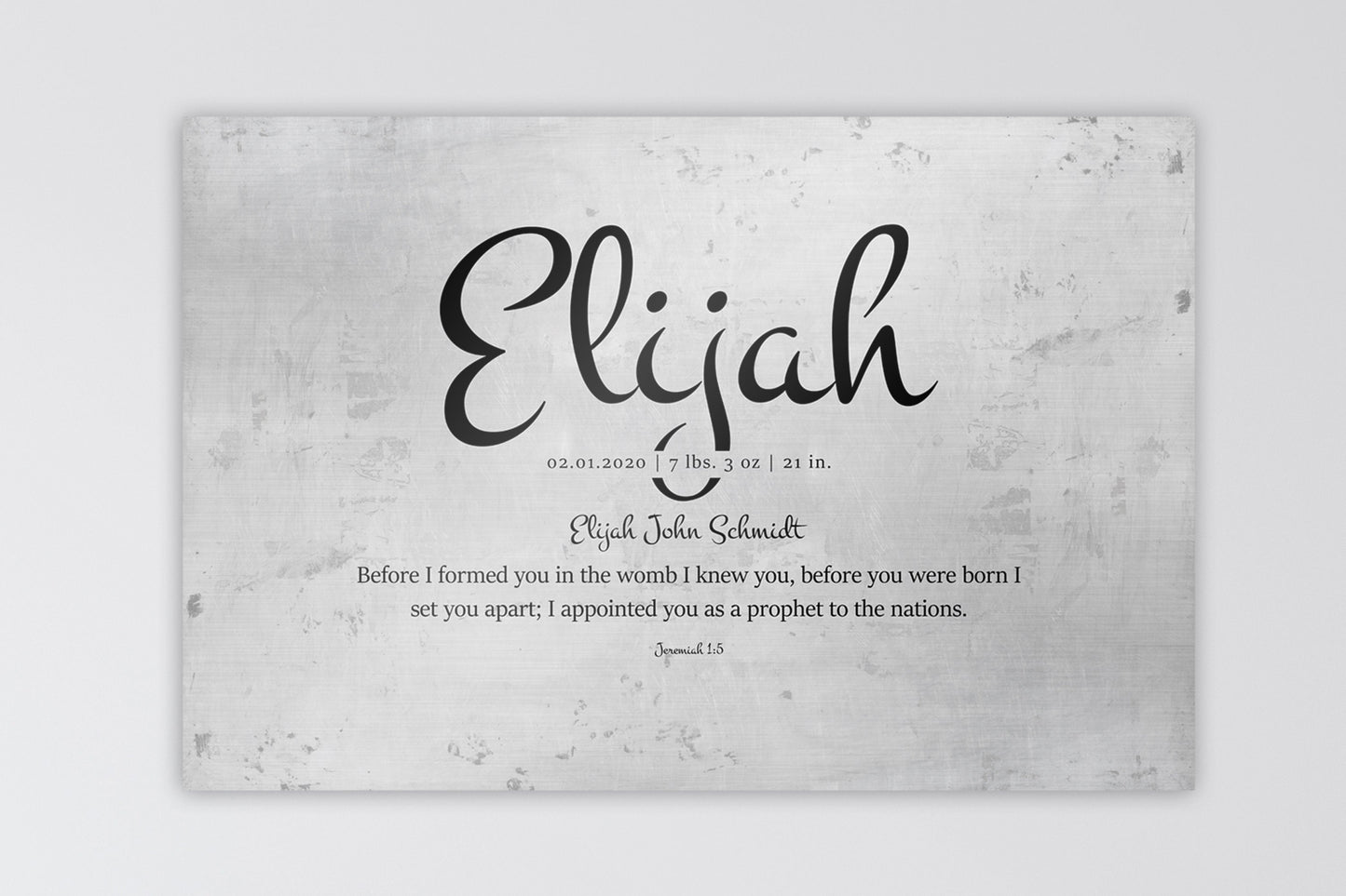 Child's Custom Name Sign, Jeremiah 1:5 - HoneycombProverbs - Wall Decor - Name Signs Wall Art