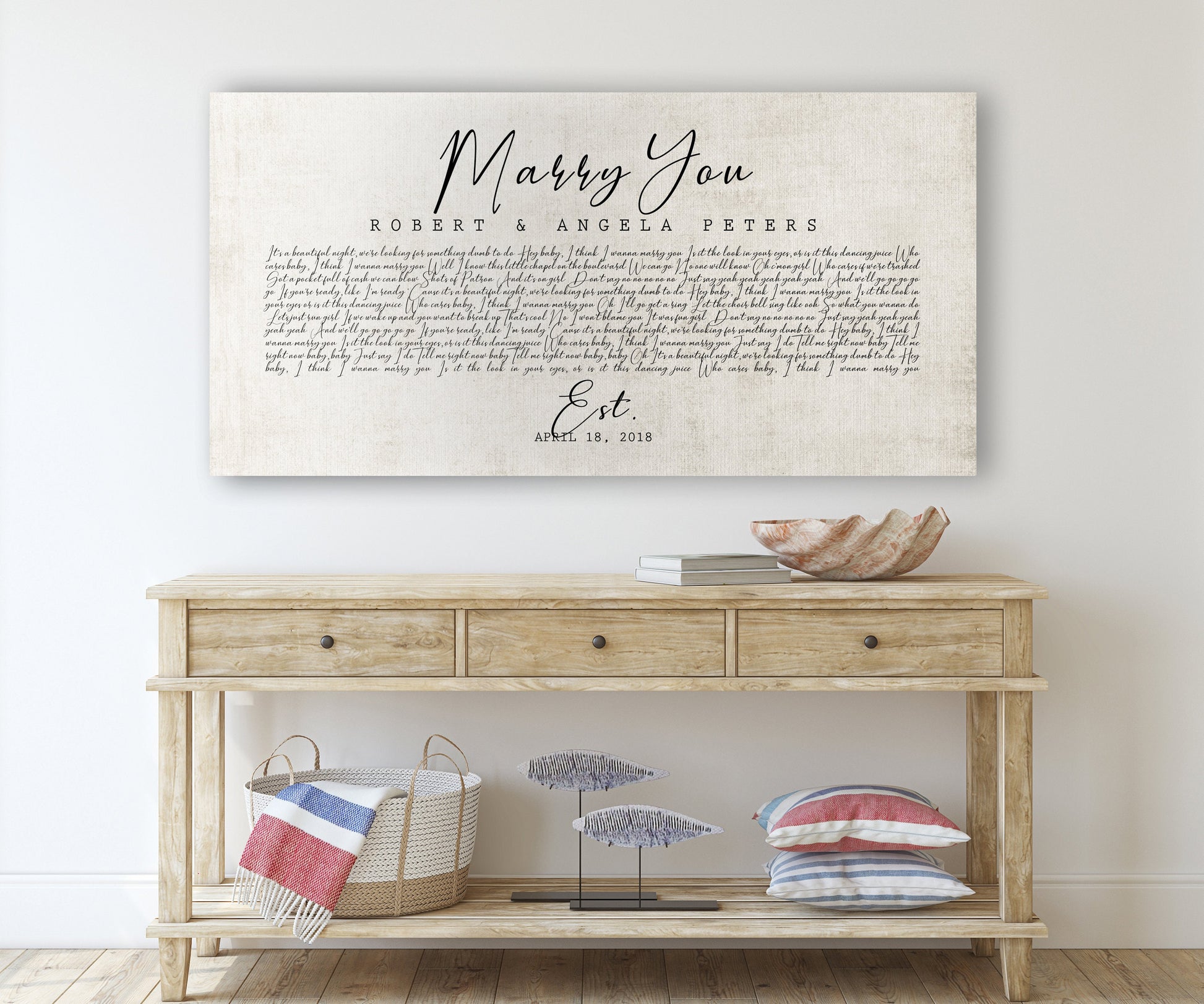 Wedding Song on Cotton - HoneycombProverbs - Signs - 2nd Year Cotton Art