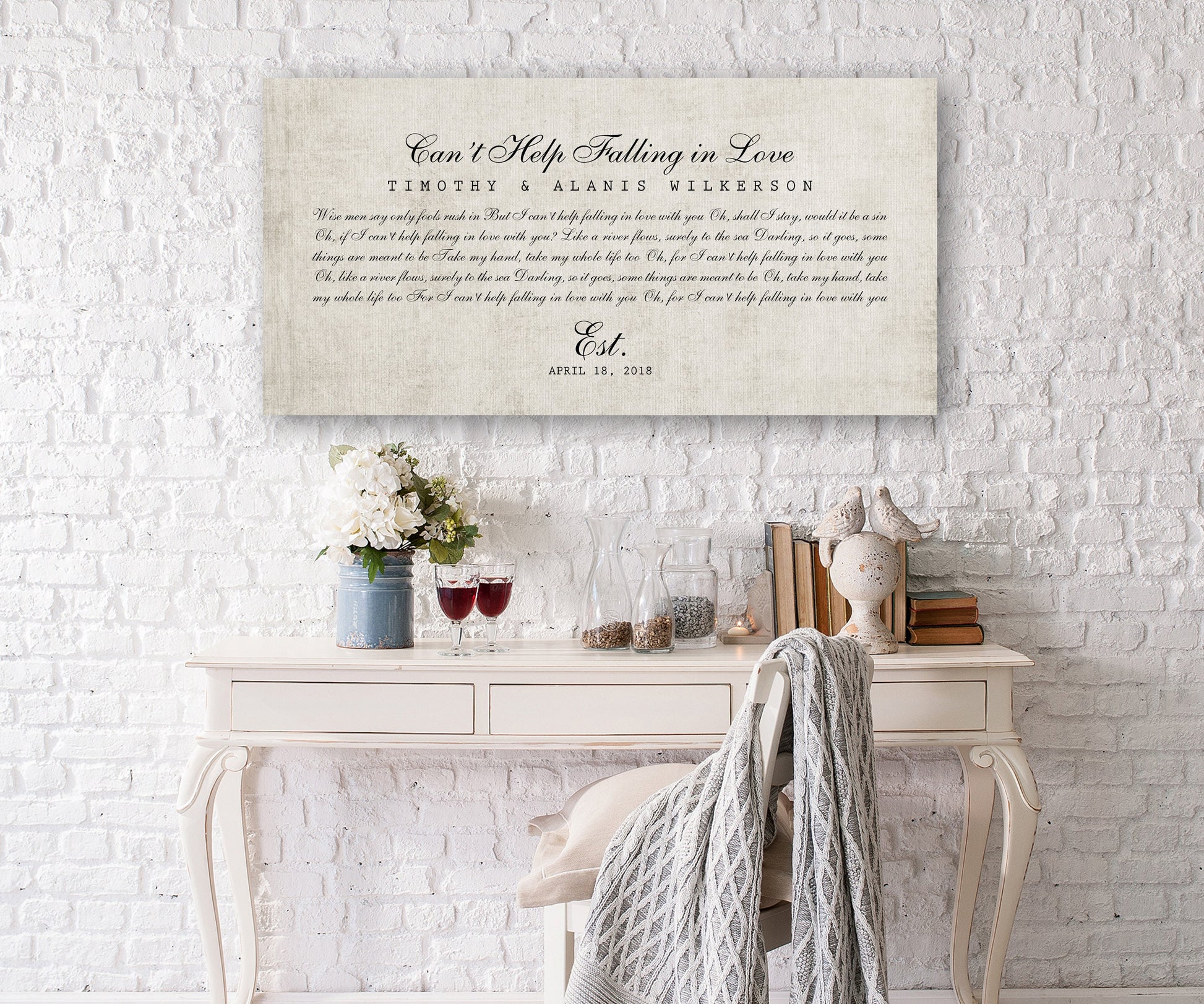 Wedding Song on Cotton - HoneycombProverbs - Signs - 2nd Year Cotton Art