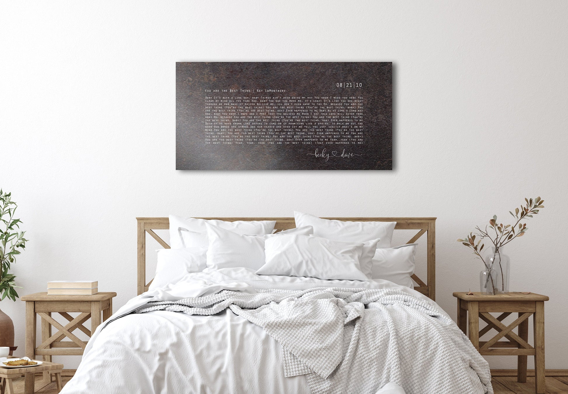 Our Song, Iron Anniversary Sign - HoneycombProverbs - Signs - Iron Anniversary Gifts