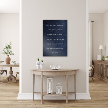 Galatians 6:9, Gift for Christian - HoneycombProverbs - Religious Home & Decor - Christian Wall Art