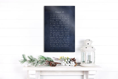 Psalm 23, Gift for Christian - HoneycombProverbs - Religious Home & Decor - Christian Wall Art