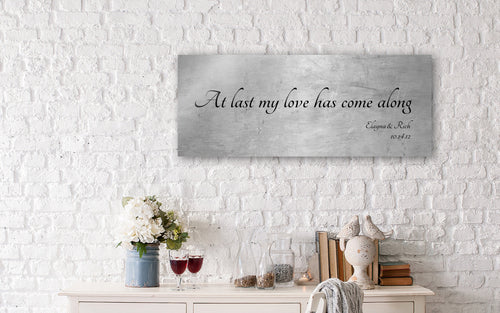 Custom Love Quote Sign for Couples - 10 Year Anniversary Gift