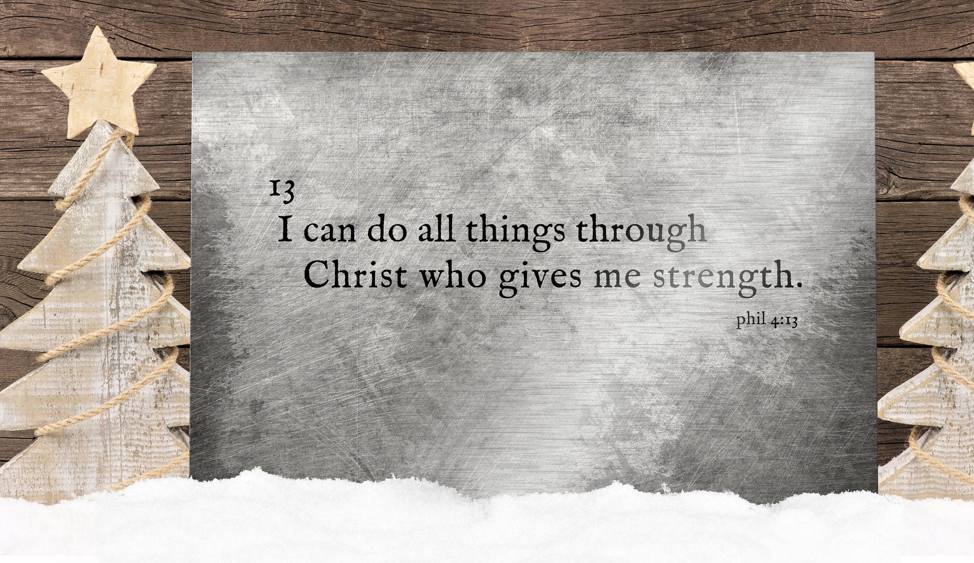 I Can Do All Things, Grunge Christian decor - HoneycombProverbs - Religious Home & Decor - Christian Wall Art