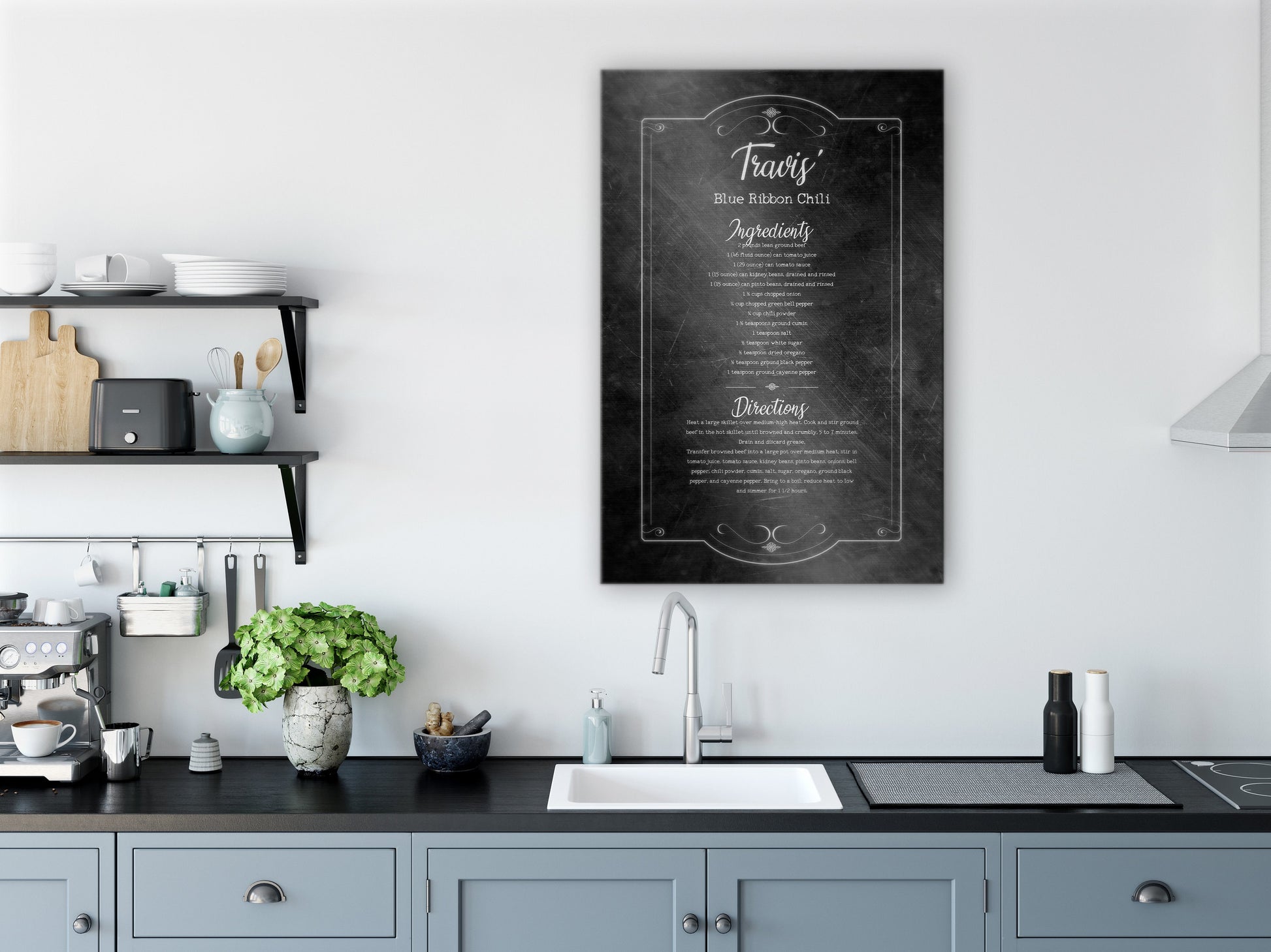 Personalized Handwritten Recipe Plaque - HoneycombProverbs - Signs - 