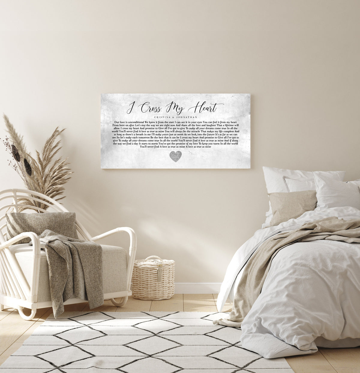 Custom Country Tin Wedding Song Lyric Sign - HoneycombProverbs - Signs - Tin and Aluminum Gifts
