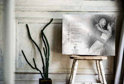 Captured Monogram Melodies: Shabby Chic Photo Song Art on Tin - HoneycombProverbs - Signs - Tin and Aluminum Gifts