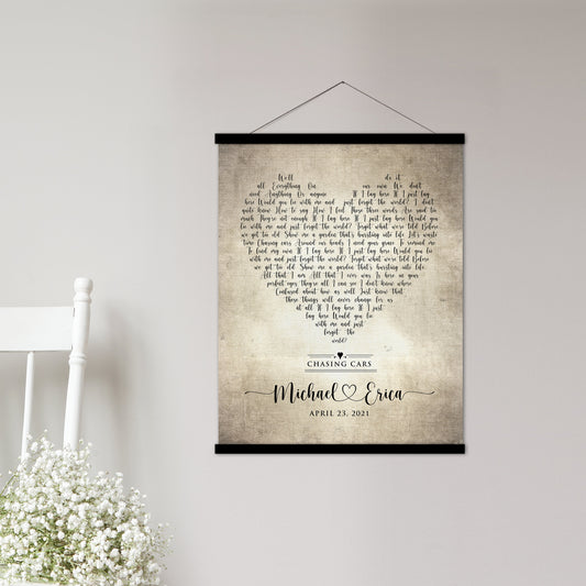 2 Year Cotton Anniversary, Love Song Tapestry - HoneycombProverbs - Tapestries - 2nd Anniversary Gifts