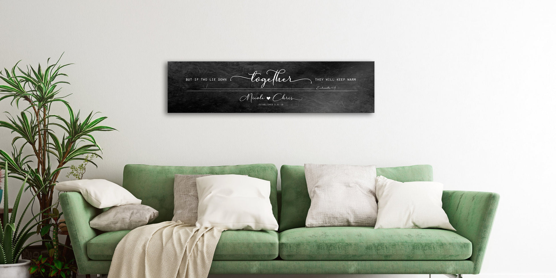 Husband & Wife Bedroom Sign, Words of Wisdom gift for couples - HoneycombProverbs - Signs - Copper Anniversary Gifts