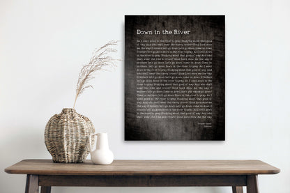 Amazing Grace, Personalized Hymn Wall Decor - HoneycombProverbs - Signs - Christian Wall Art