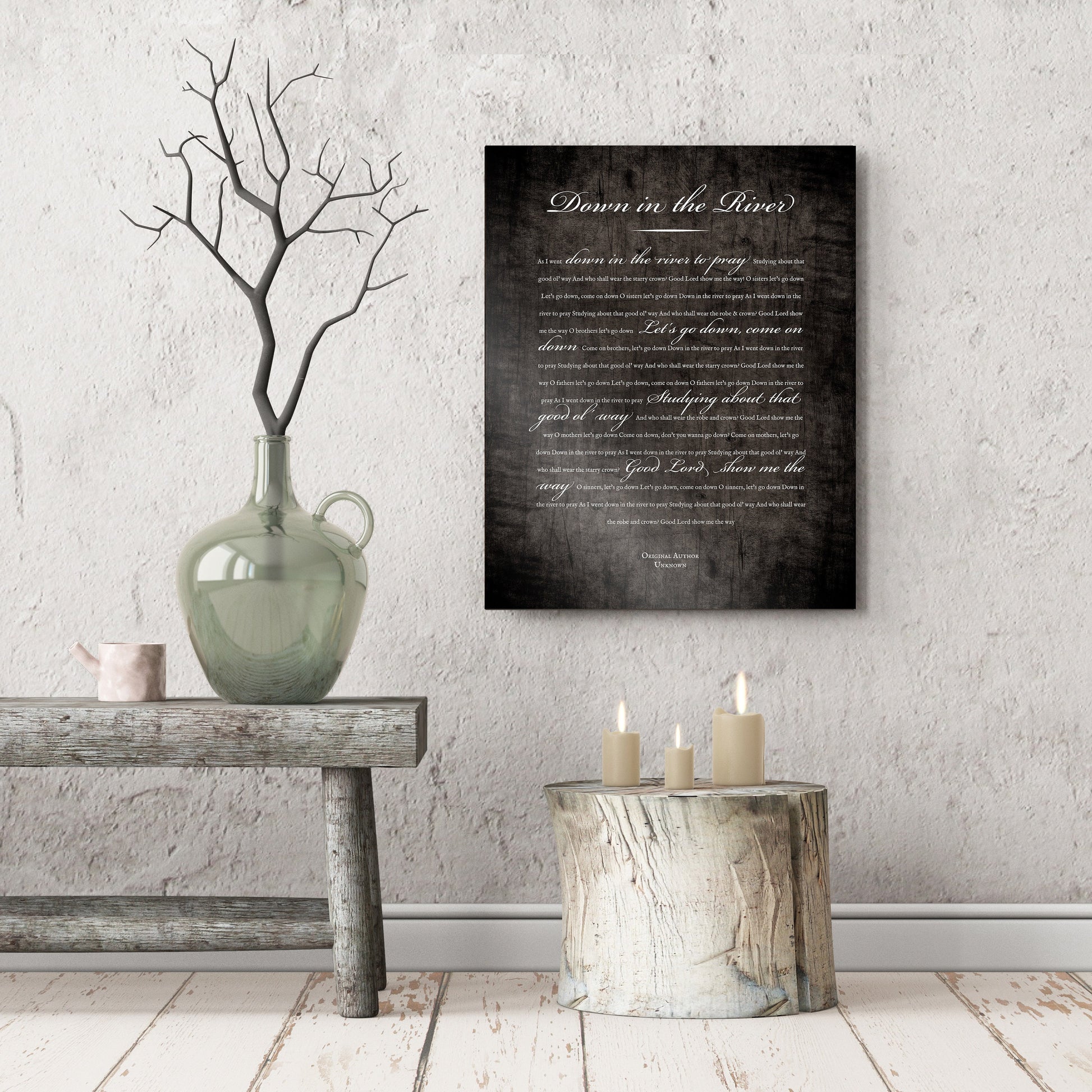 Personalized Worship Song Art - HoneycombProverbs - Religious Home & Decor - Christian Wall Art