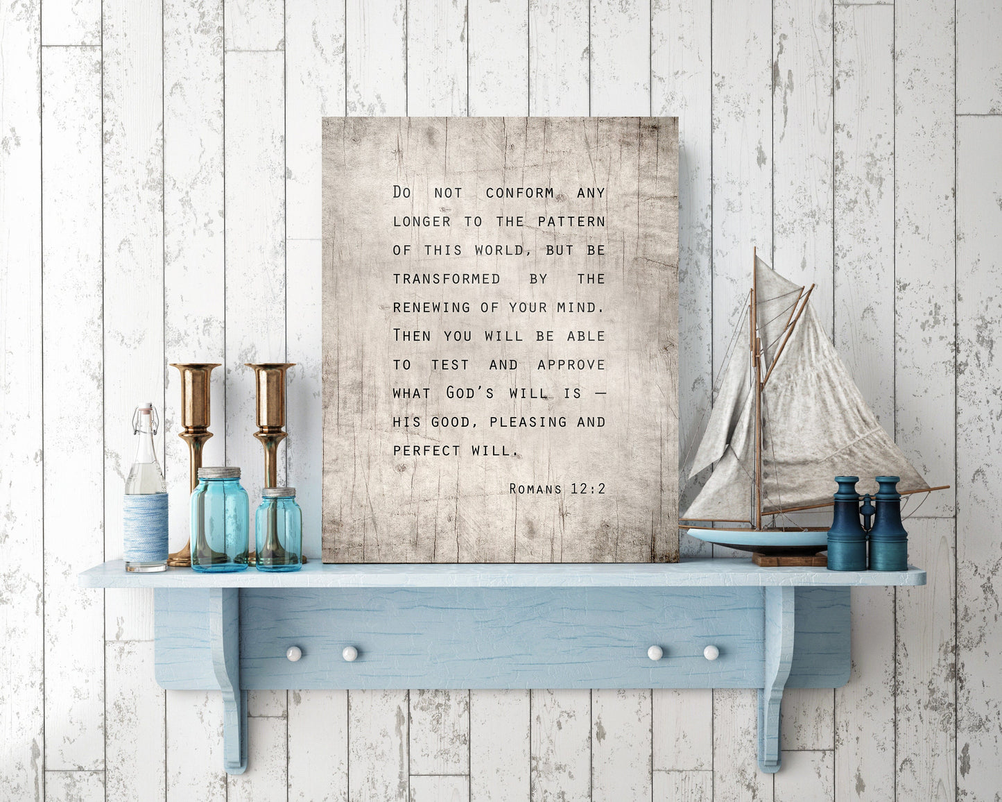 Customizable Scripture Art, Christian Wall Decor - HoneycombProverbs - Religious Home & Decor - Christian Wall Art