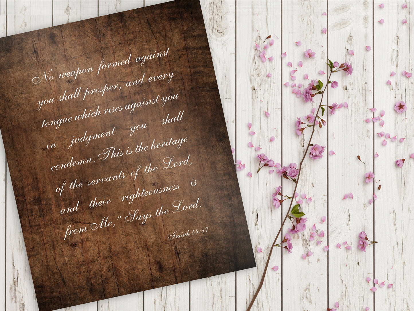 Customizable Scripture Art, Christian Wall Decor - HoneycombProverbs - Religious Home & Decor - Christian Wall Art