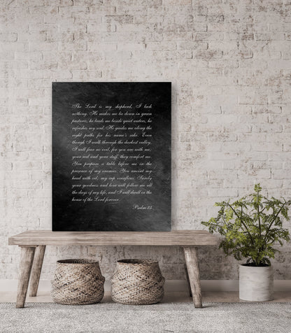 Rustic Personalized Bible Verse on Metal, personalization detail, iron, copper, bronze or tin anniversary