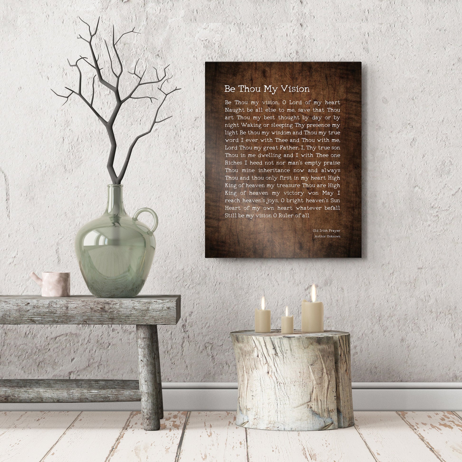 Custom Farmhouse Wood Hymn Decor - HoneycombProverbs - Religious Home & Decor - Christian Wall Art