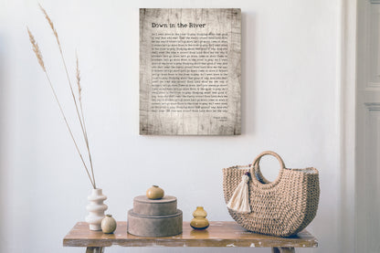 Amazing Grace, Personalized Hymn Wall Decor - HoneycombProverbs - Signs - Christian Wall Art