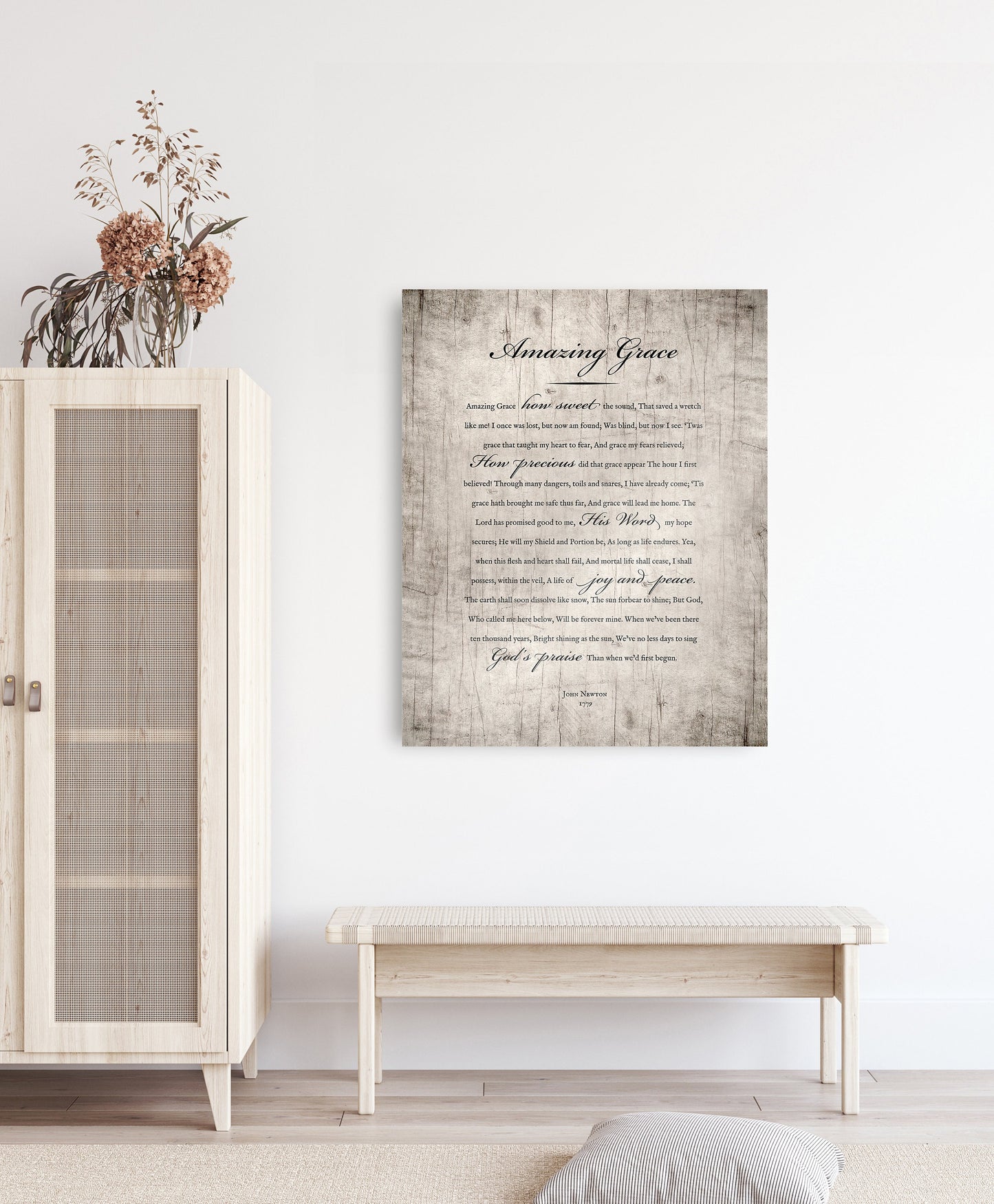 Personalized Worship Song Art - HoneycombProverbs - Religious Home & Decor - Christian Wall Art