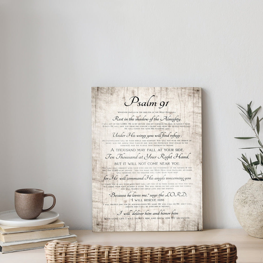 
                  
                    Military Spouse Gift, The Soldier's Psalm 91 Wall Decor, Protection Prayer, Inpirational, Wooden Decor, Encouraging Bible Verse Art, for her
                  
                