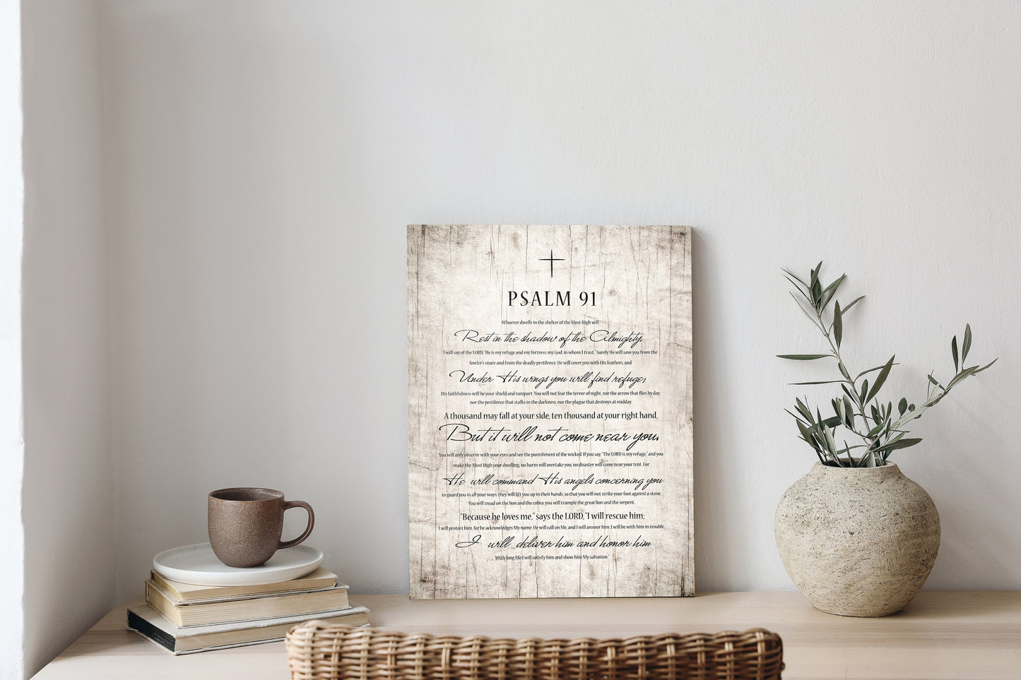 Soldier's Prayer Plaque, Weathered - HoneycombProverbs - Religious Home & Decor - Christian Wall Art