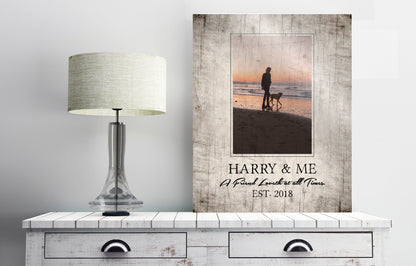 "Faithful Companion" Tribute on Wood - HoneycombProverbs - Pet Portraits - Photo Plaques