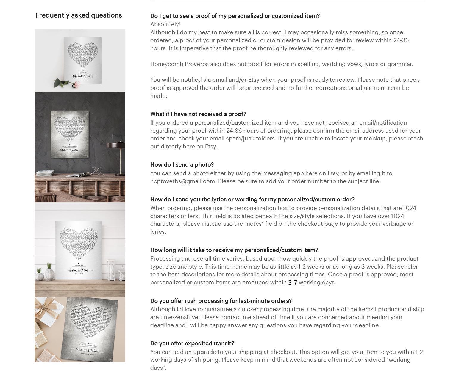 "Song in My Heart" Lyric Sign on Tin - HoneycombProverbs - Signs - Modern Lyrics Wall Decor