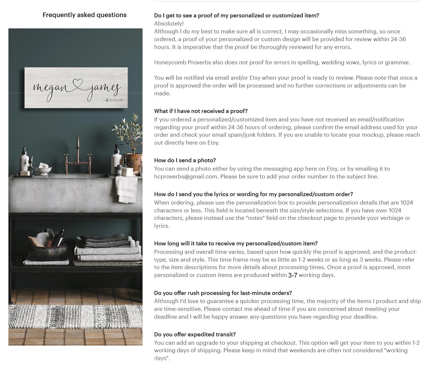 Wood Established Date Sign with Heart Connected Names - HoneycombProverbs - Signs - 5 year anniversary gifts