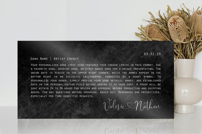 6 year iron gift for wife, personalized wall decor, iron gift for husband, 6th anniversary gift