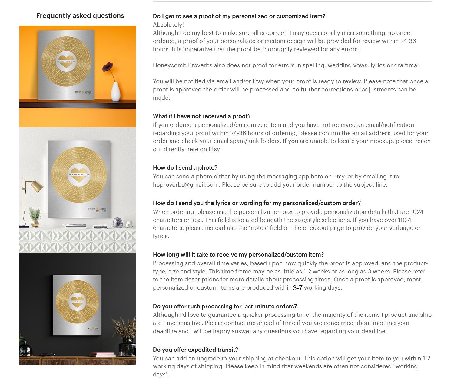 21st Anniversary Gift, Our First Dance Record, Brass Anniversary Wall Decor, Wedding Song Plaque - HoneycombProverbs - Signs - 21st Year Brass Gifts