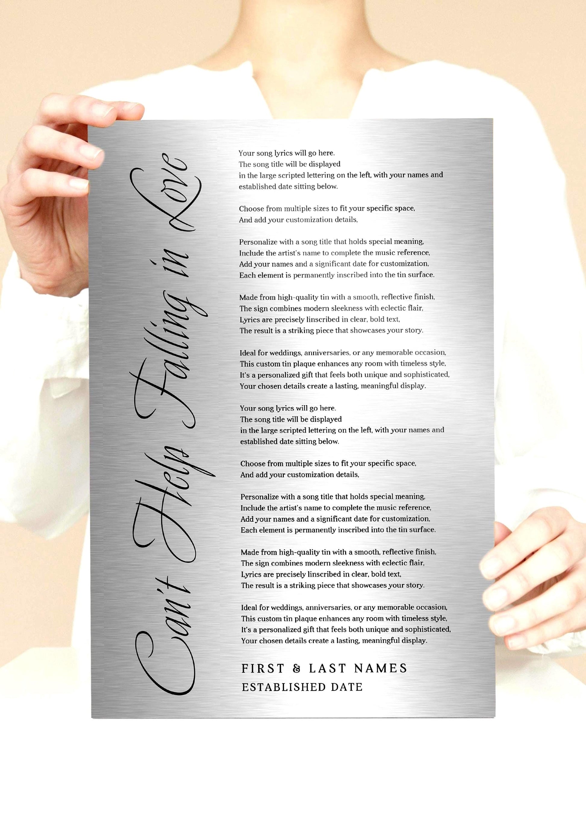 God Gave Me You, Farmhouse Country Love Song Sign - HoneycombProverbs - Signs - Modern Lyrics Wall Decor