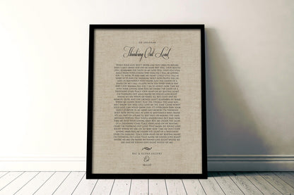 Our 1st Dance, Linen Anniversary Keepsake - HoneycombProverbs - Gifts For The Couple - 