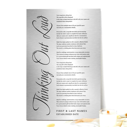 God Gave Me You, Farmhouse Country Love Song Sign - HoneycombProverbs - Signs - Tin and Aluminum Gifts