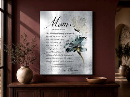 Proverbs 31 Farmhouse Name Sign - HoneycombProverbs - Signs - Tin and Aluminum Gifts