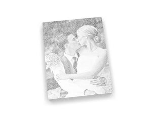 Cotton Anniversary Word Art Portraits