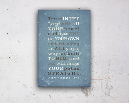 Proverbs 3:5, Subway art, canvas, Scripture, sign, for, wall, art, gift, him, son, Bible verse, prints, Scriptures, Framed, gifts, Christmas