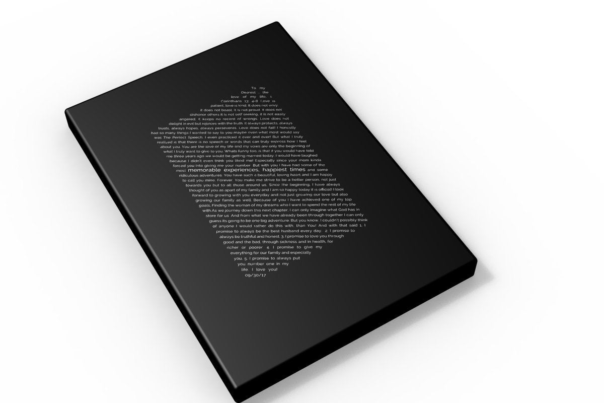 1st anniversary paper gift, Christmas, gift for him, printed, Wedding, Vow, Framed, Print, Gift, Anniversary, Vows, paper, first, husband