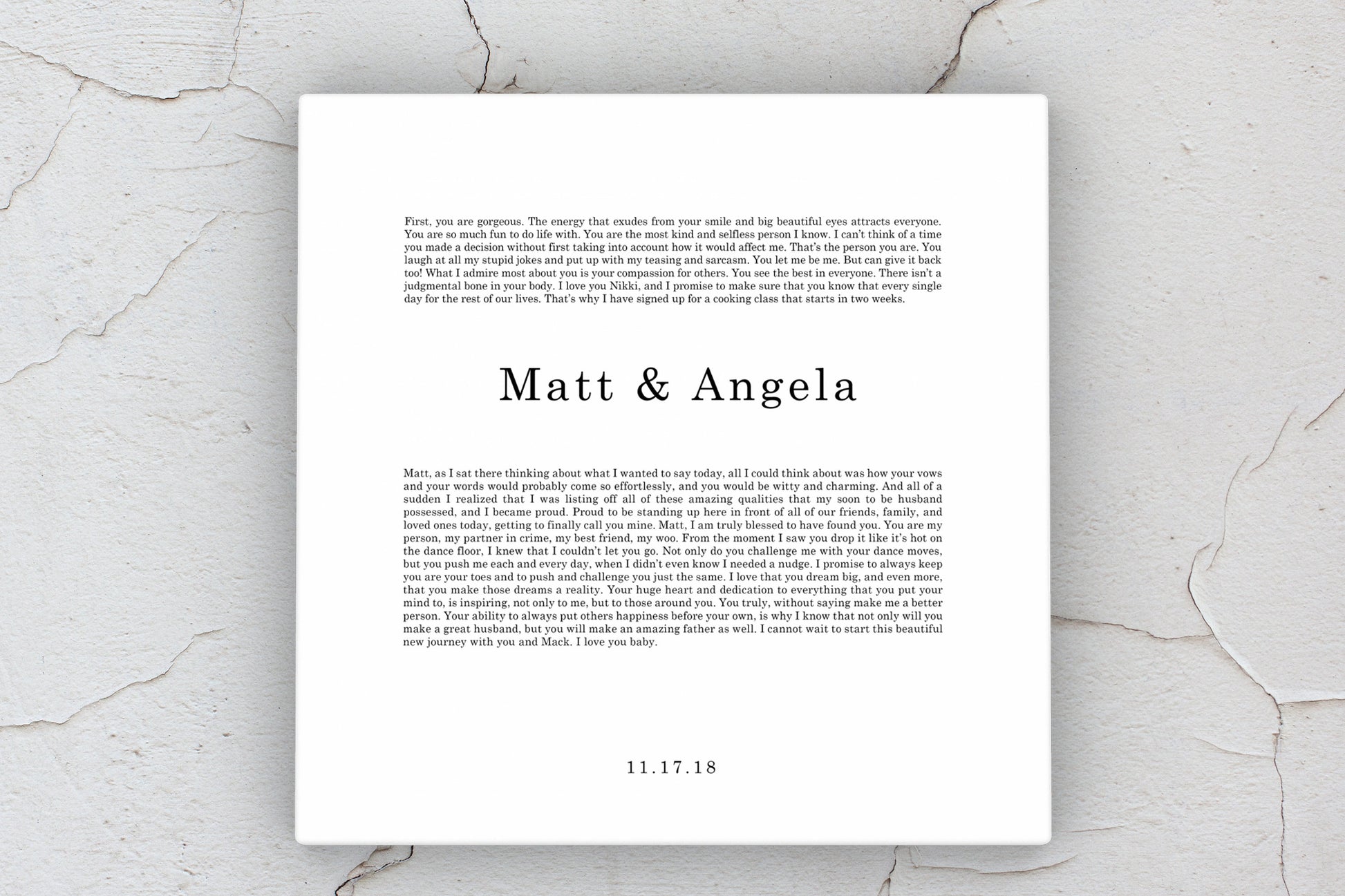 First Anniversary Gift, wedding vow, art, gift, Printed vows, His and Her, print, Anniversary, for him, for her, for wife, Christmas