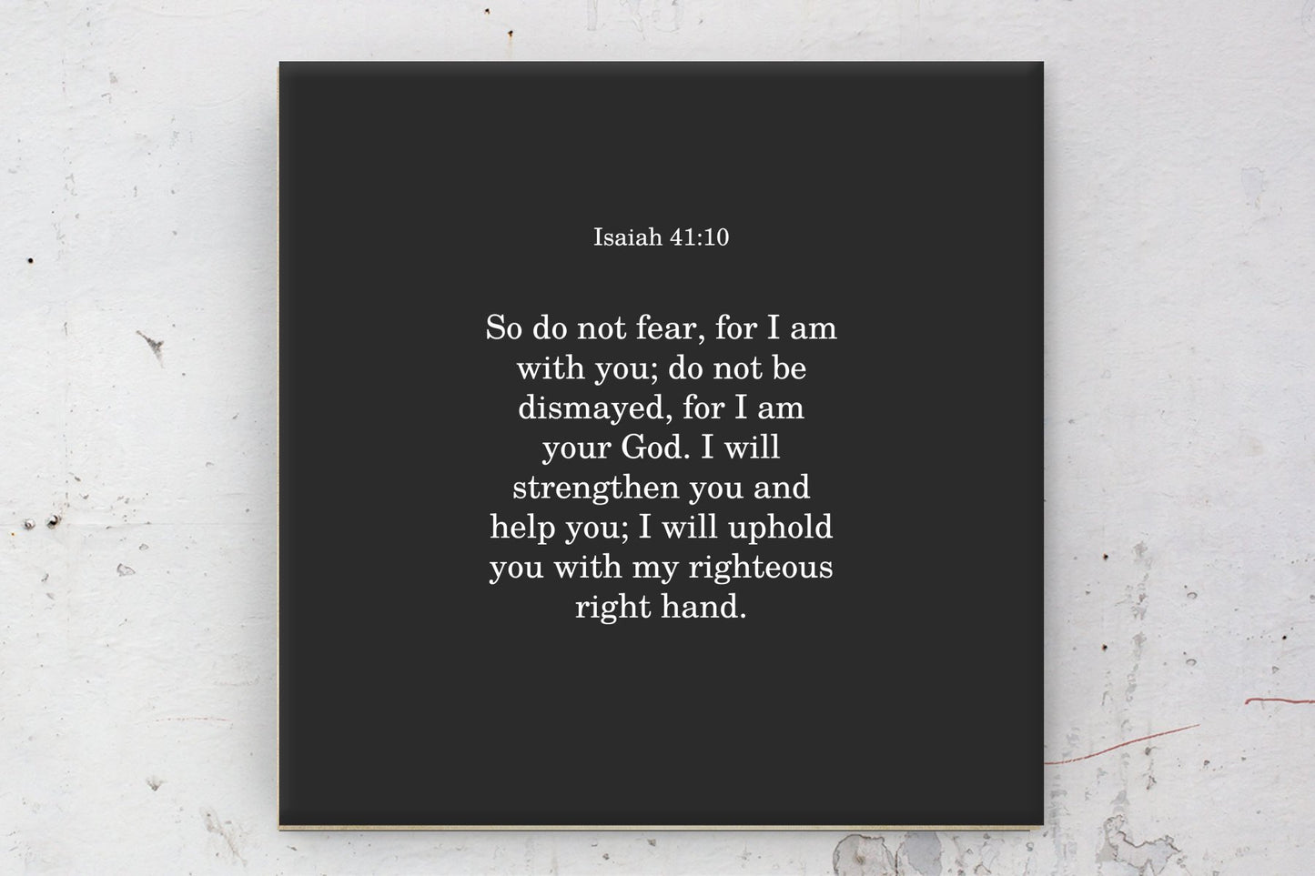 Isaiah 41;10, Canvas, Framed, Bible verse, Scripture, print, Scriptures on canvas, Framed scripture, gift, gifts, Christmas, brother, sister