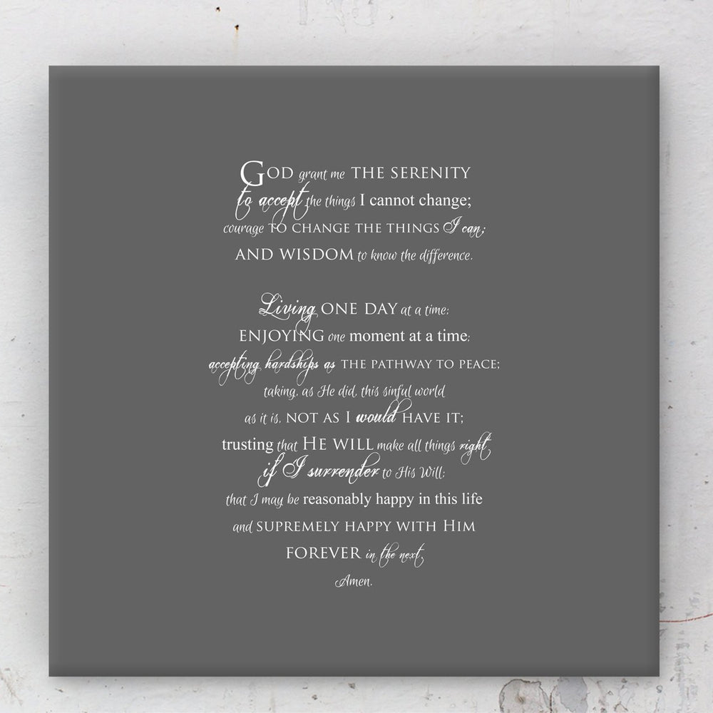 
                  
                    Serenity Prayer, customize, Inspirational, print, Scriptures on canvas, Framed, scripture, gift, gifts, Christmas, for, brother, friend, son
                  
                