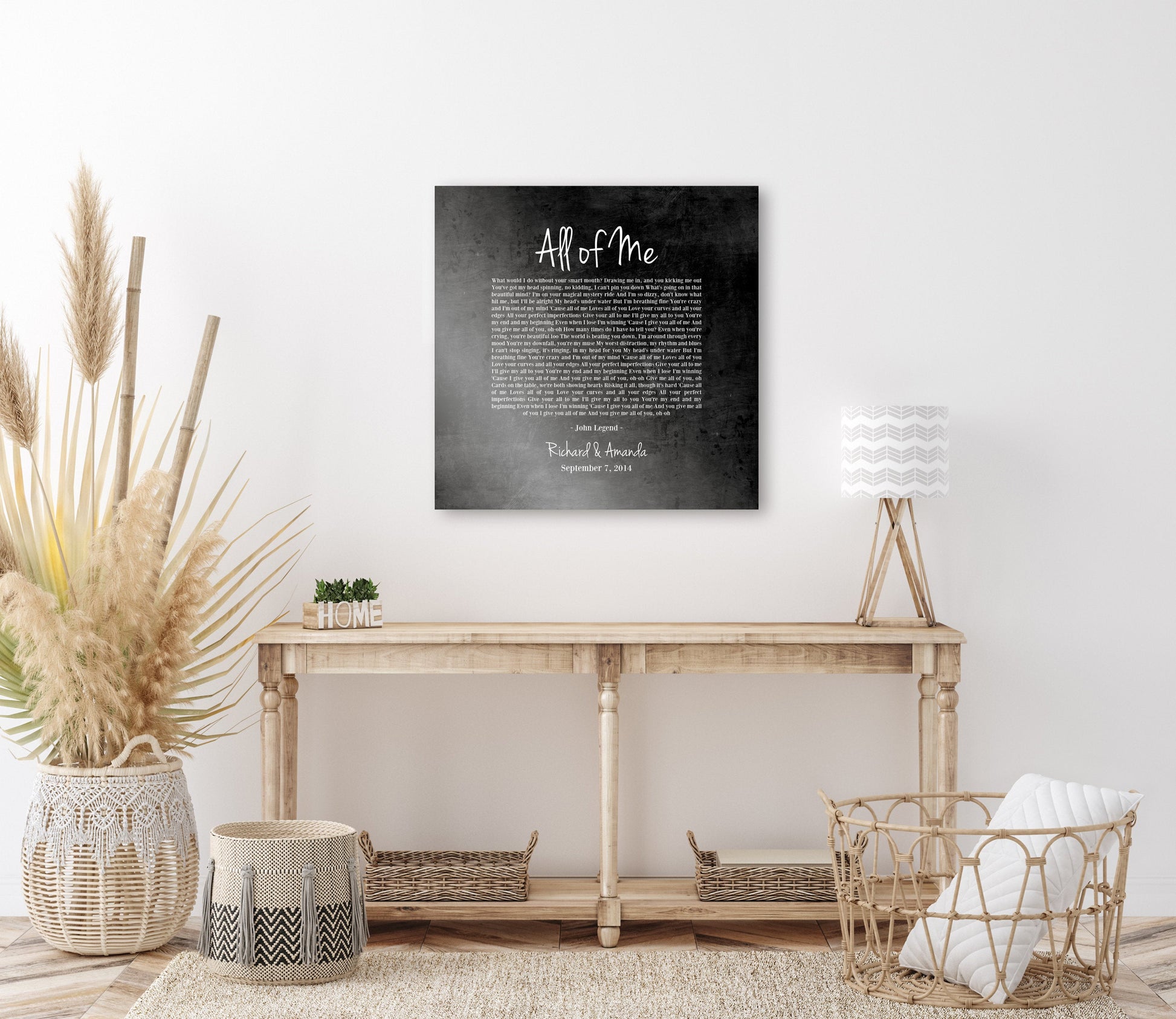 Iron Anniversary Gift, 6 Year Iron Gift, 1st Dance on Iron, Song Lyrics on Iron, Wedding Song, Sign, On Metal, 6th Anniversary Gift, for Him