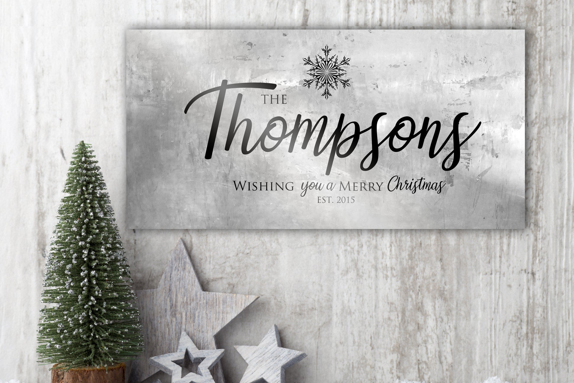 Rustic Holiday Sign, Christmas Sign, Luke 2:14 Sign, Personalized Holiday Sign, Establsihed Sign, Family Sign, Name Sign, Christmas decor