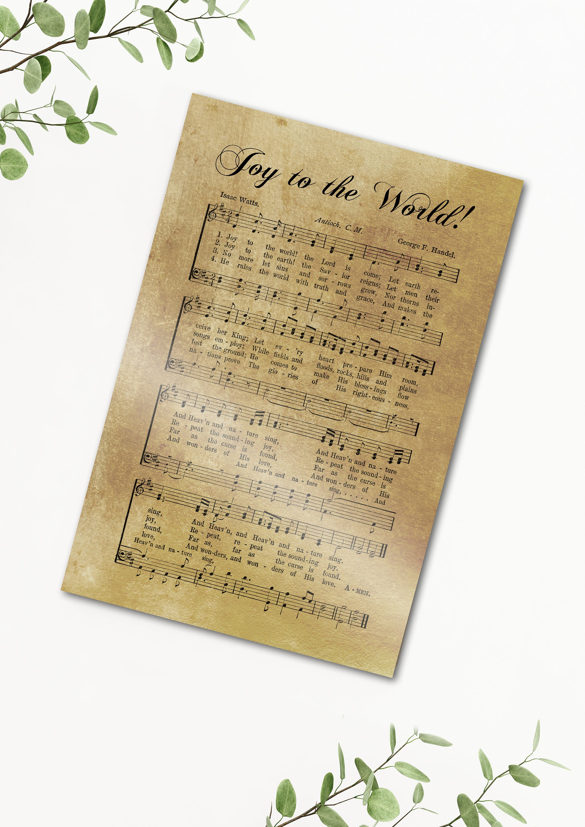 Silent Night, Sheet music Gift, Farmhouse Christmas, Gift for chior, Religious Gift, sign, Metal Christmas Sign, Rustic Christmas Decor