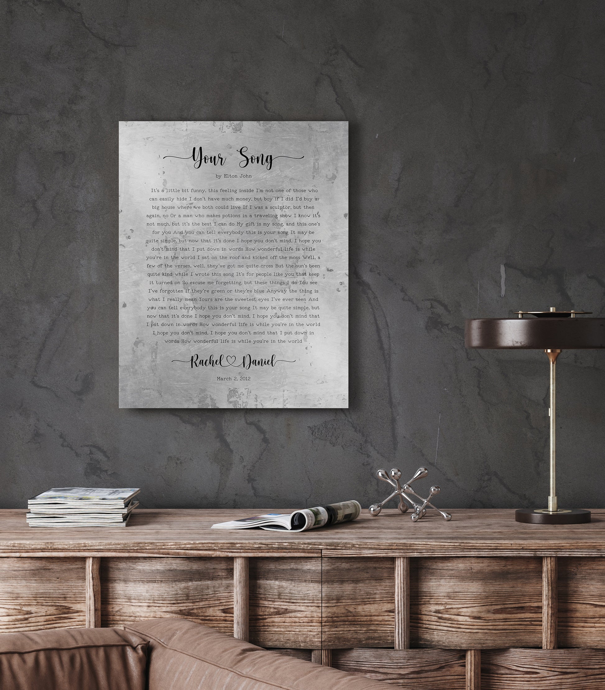 10 Year Anniversary Gift for Him, Tin Anniversary Gift