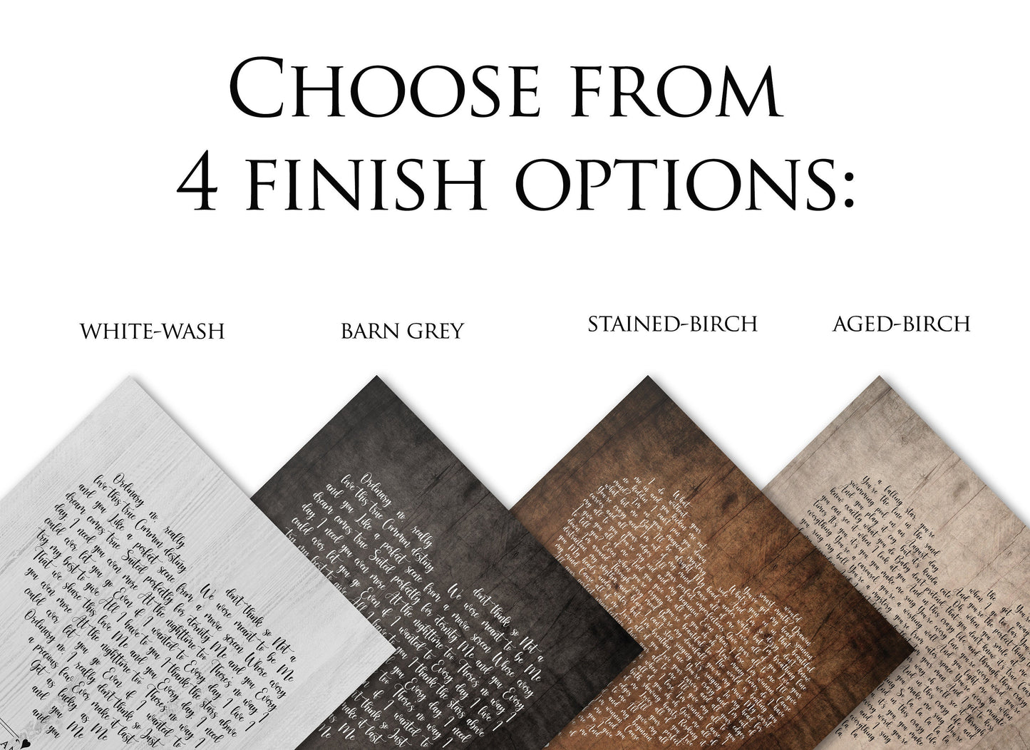 Song Lyric Print, Our Song Sign