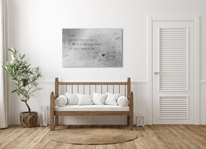 At Last, Farmhouse Lyric Decor
