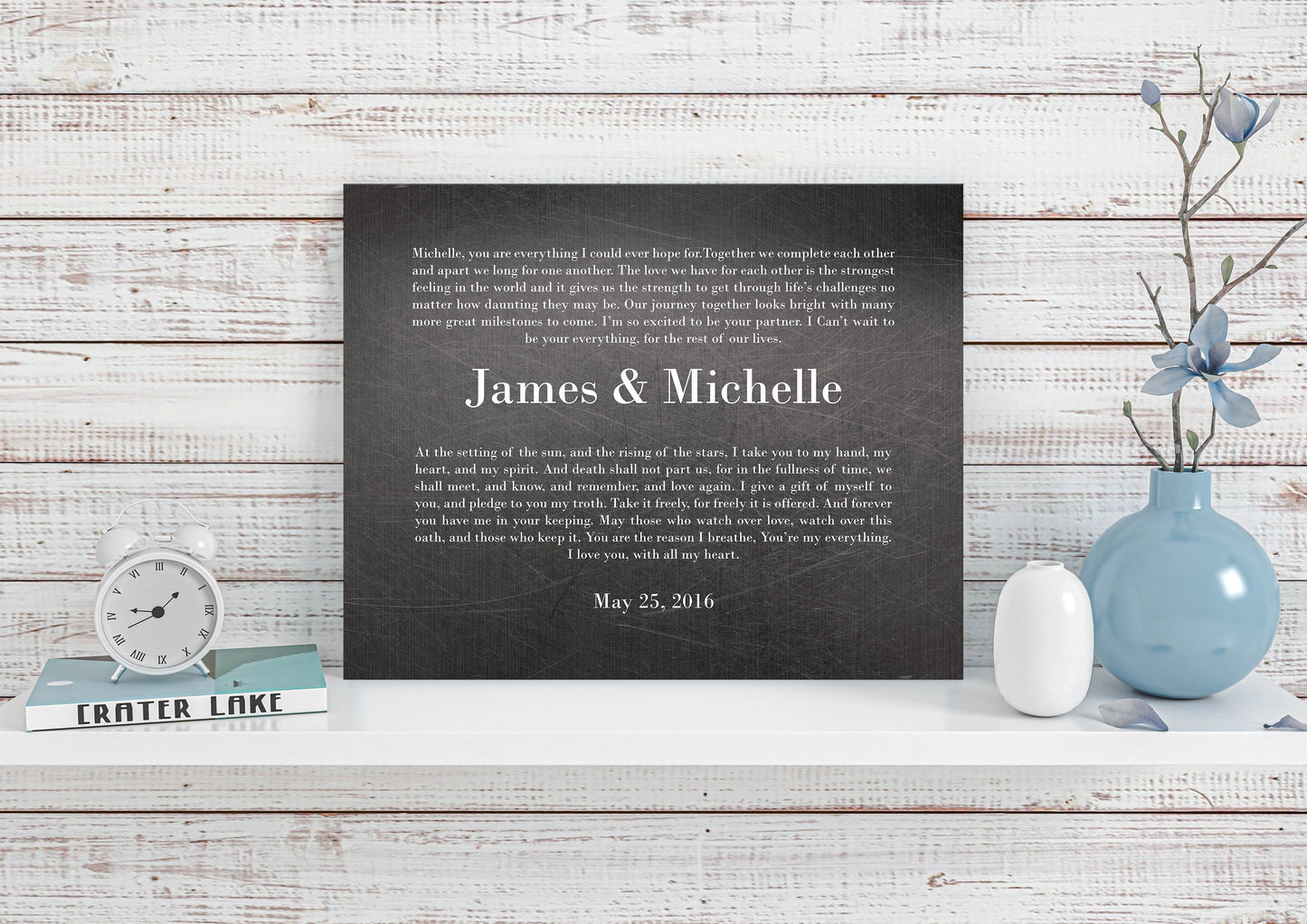 
                  
                    Wedding Vow sign, Custom Wedding Vow Sign
                  
                